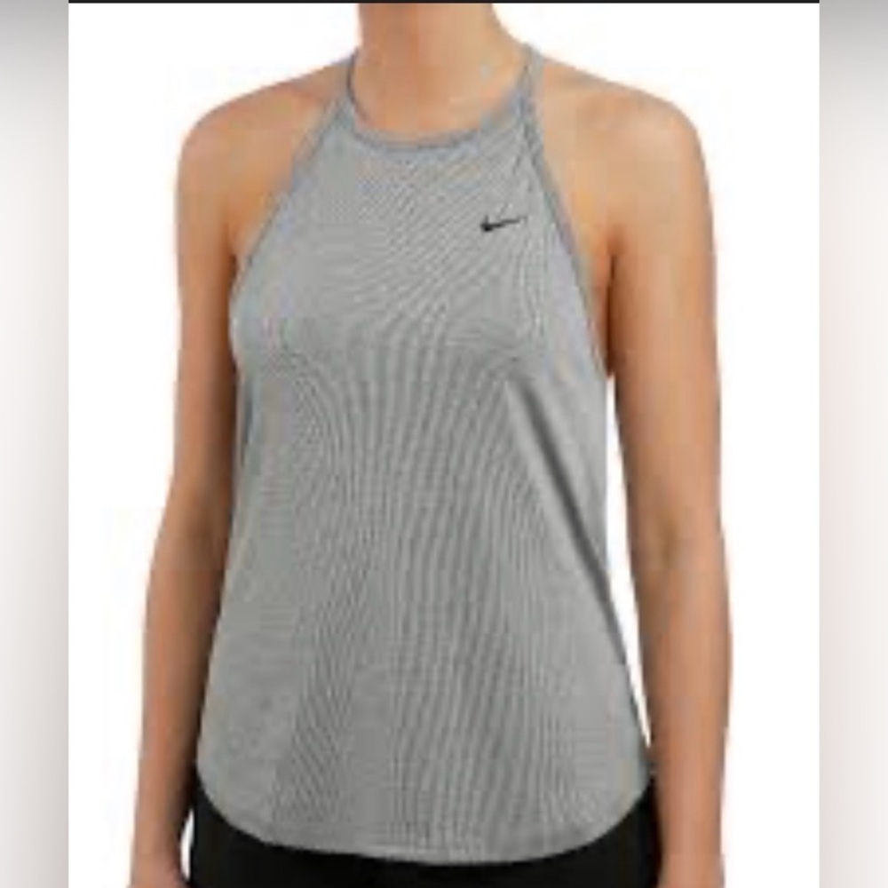 NWOT Nike Dri-Fit Striped Training Tank- Women’s Medium